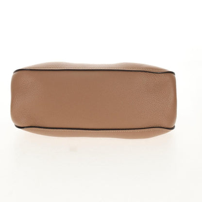 Chloe Darryl Clutch Leather, BEIGE, LEATHER, Clutche & pouche