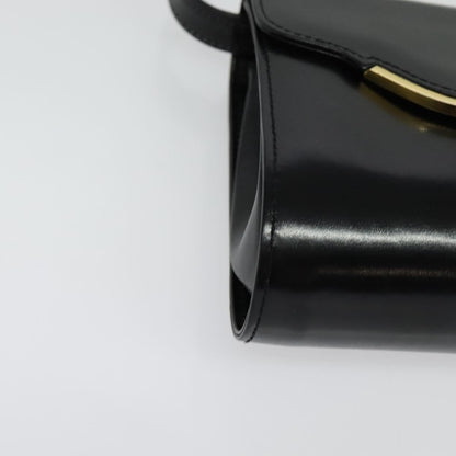 Gucci Vintage Shoulder Bag Leather, BLACK, LEATHER, Shoulder bag