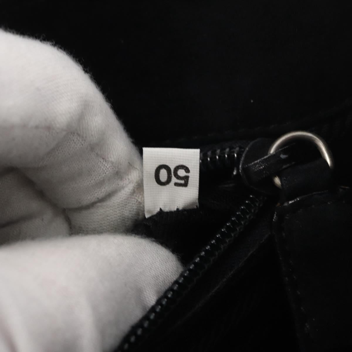Prada Vintage Handbag Suede, BLACK, SUEDE, Handbag