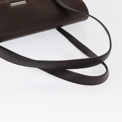 Burberry Vintage Handbag Leather, BROWN, LEATHER, Handbag