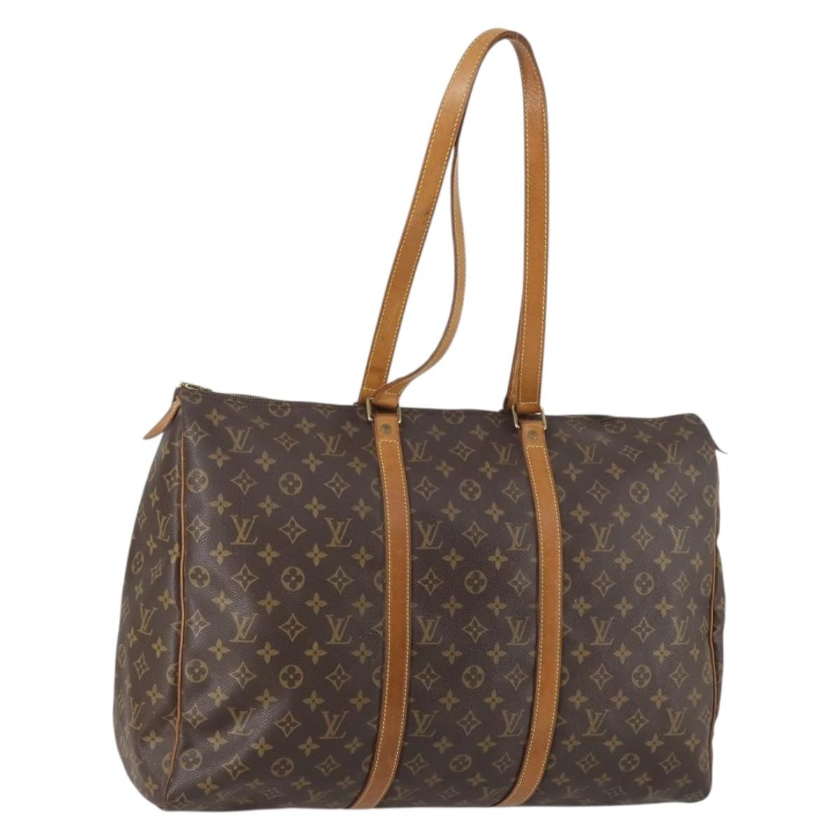 Louis Vuitton Flanerie Handbag Monogram Canvas, BROWN, CANVAS, Handbag
