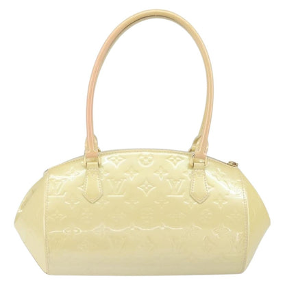 Louis Vuitton Sherwood Handbag Monogram Vernis, BEIGE, PATENT_LEATHER, Handbag