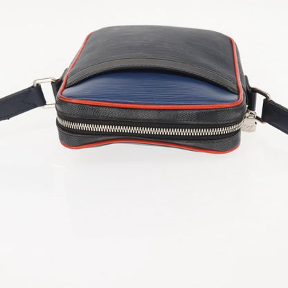 Louis Vuitton Danube Handbag Epi Leather, NAVY, LEATHER, Handbag