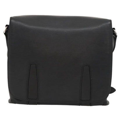 Louis Vuitton Harrington Messenger Bag Epi Leather, BLACK, LEATHER, Crossbody bag