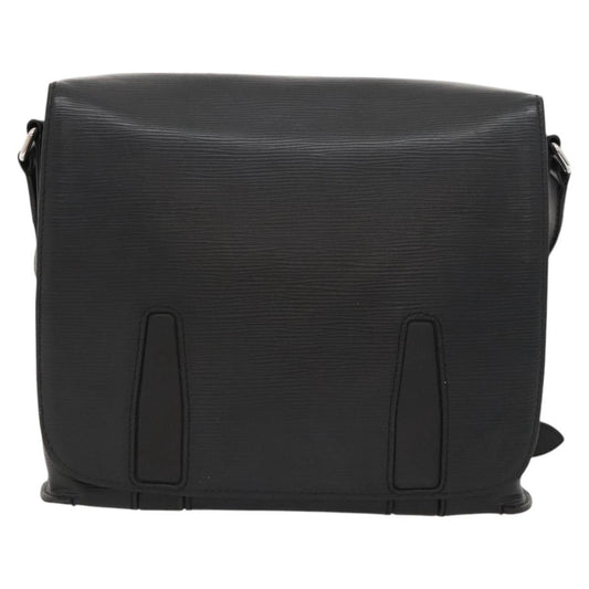 Louis Vuitton Harrington Messenger Bag Epi Leather, BLACK, LEATHER, Crossbody bag