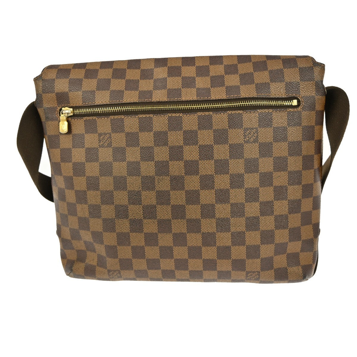 Louis Vuitton Brooklyn Handbag Damier, BROWN, CANVAS, Shoulder bag