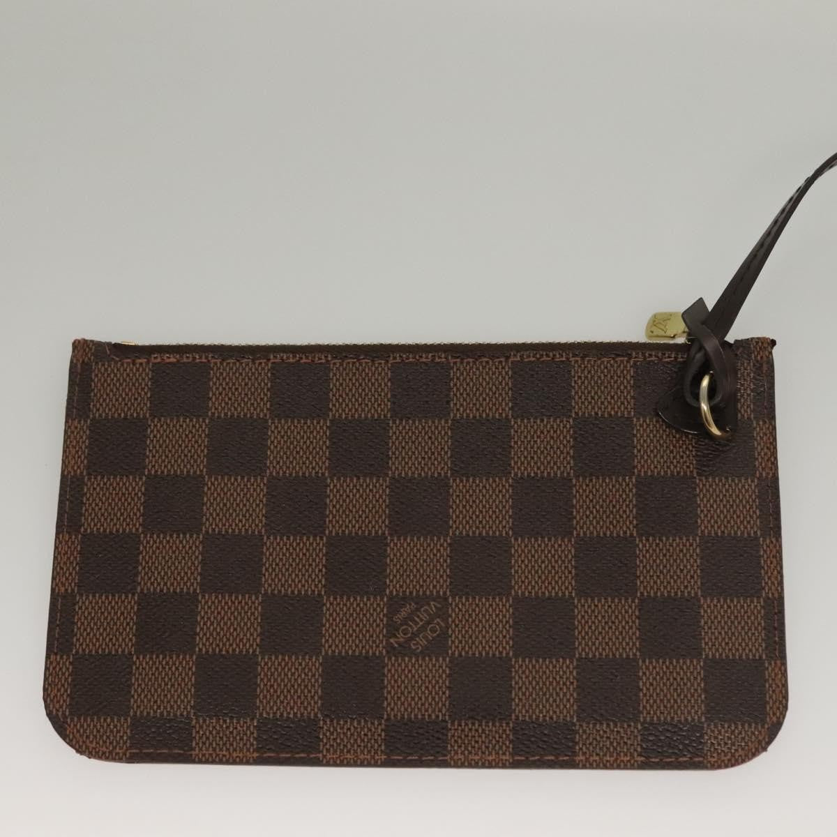 Louis Vuitton Neverfull Tote Damier, BROWN, CANVAS, Tote bag