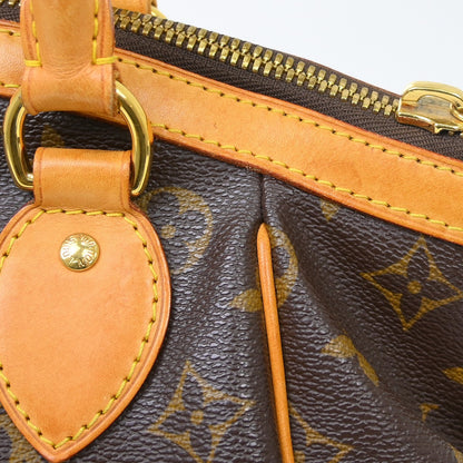 Louis Vuitton Tivoli Handbag Monogram Canvas, Brown, Canvas, Handbag