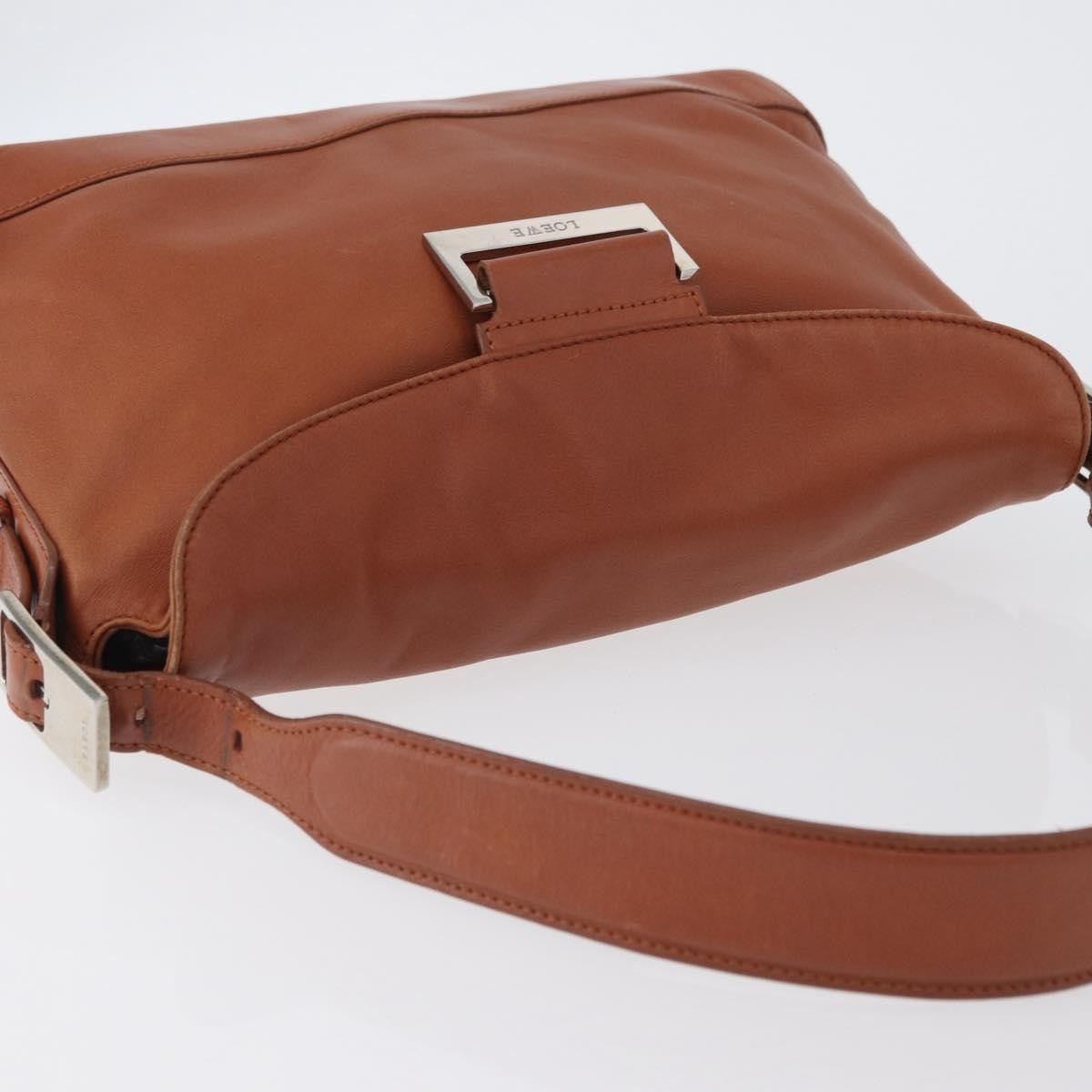 Loewe Vintage Shoulder Bag Leather, BROWN, LEATHER, Shoulder bag