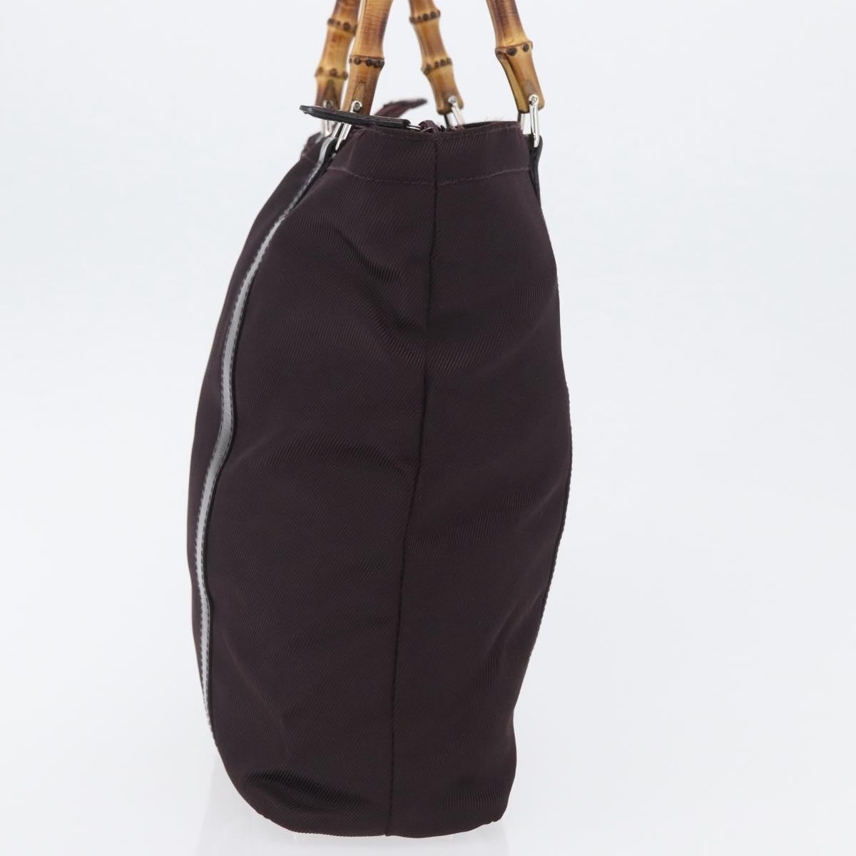 Gucci Bamboo tote bag Canvas, Purple, Canvas, Tote Bag