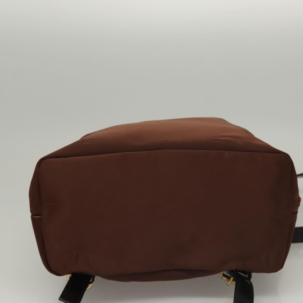 Balenciaga Vintage Backpack Nylon, Brown, Nylon, Backpack