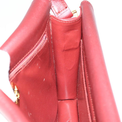 cartier Must de Cartier Shoulder Bag Leather, BURGUNDY, LEATHER, Shoulder bag