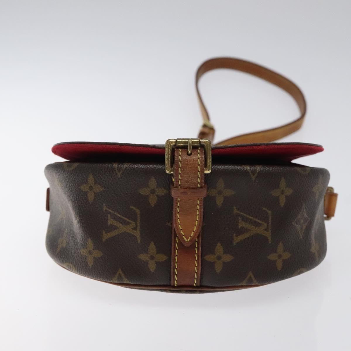 Louis Vuitton Tambourine Handbag Monogram Canvas, BROWN, CANVAS, Shoulder bag