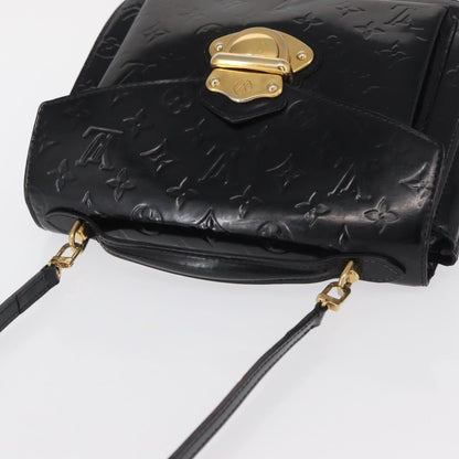 Louis Vuitton Mirada Handbag Monogram Vernis, BLACK, PATENT_LEATHER, Handbag