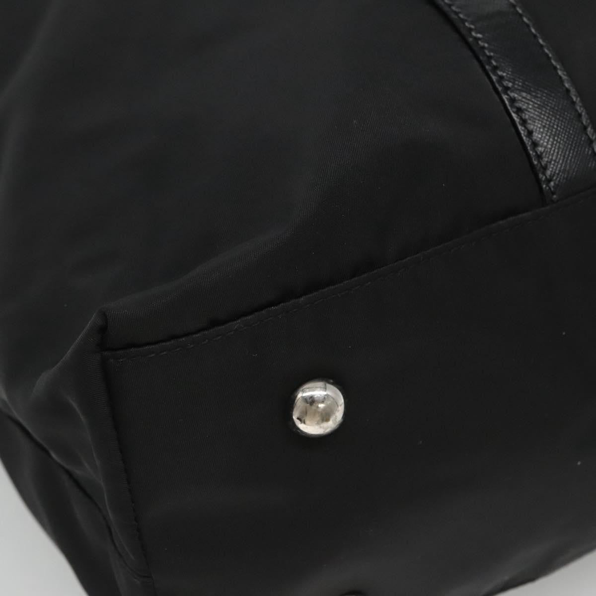 Prada Vintage Handbag Tessuto, BLACK, NYLON, Handbag