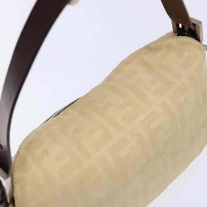 Fendi Baguette Bag Zucca Canvas, BEIGE, CANVAS, Shoulder bag