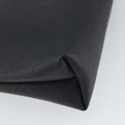 Christian Dior Trotter pouch Canvas, Black, Canvas, Clutch