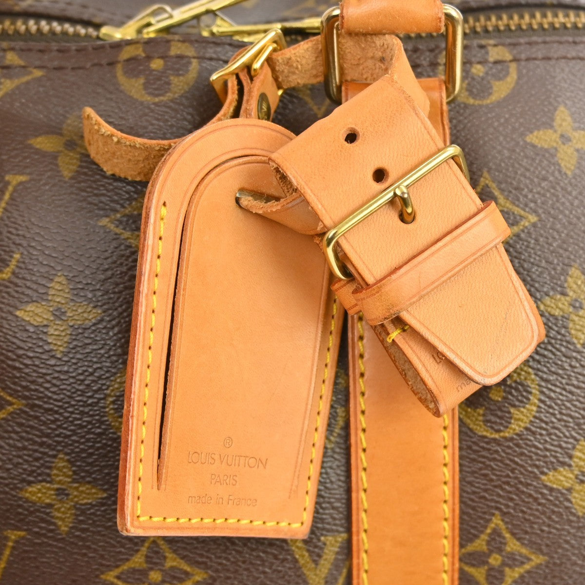 Louis Vuitton Keepall Bag Monogram Canvas, Brown, Canvas, Travel Bag