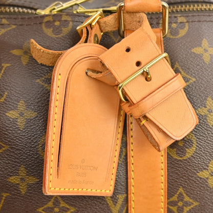 Louis Vuitton Keepall Bag Monogram Canvas, Brown, Canvas, Travel Bag
