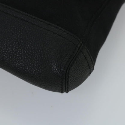 Balenciaga Flap Clutch Canvas with Leather, BLACK, CANVAS, Clutche & pouche