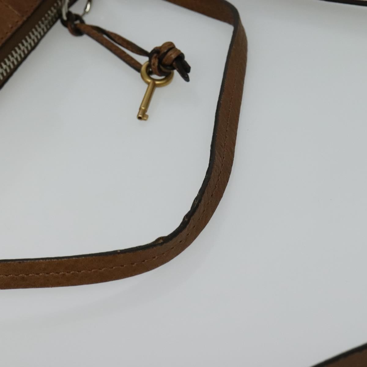 Chloe Vintage Tote bag Leather, BROWN, LEATHER, Shoulder bag