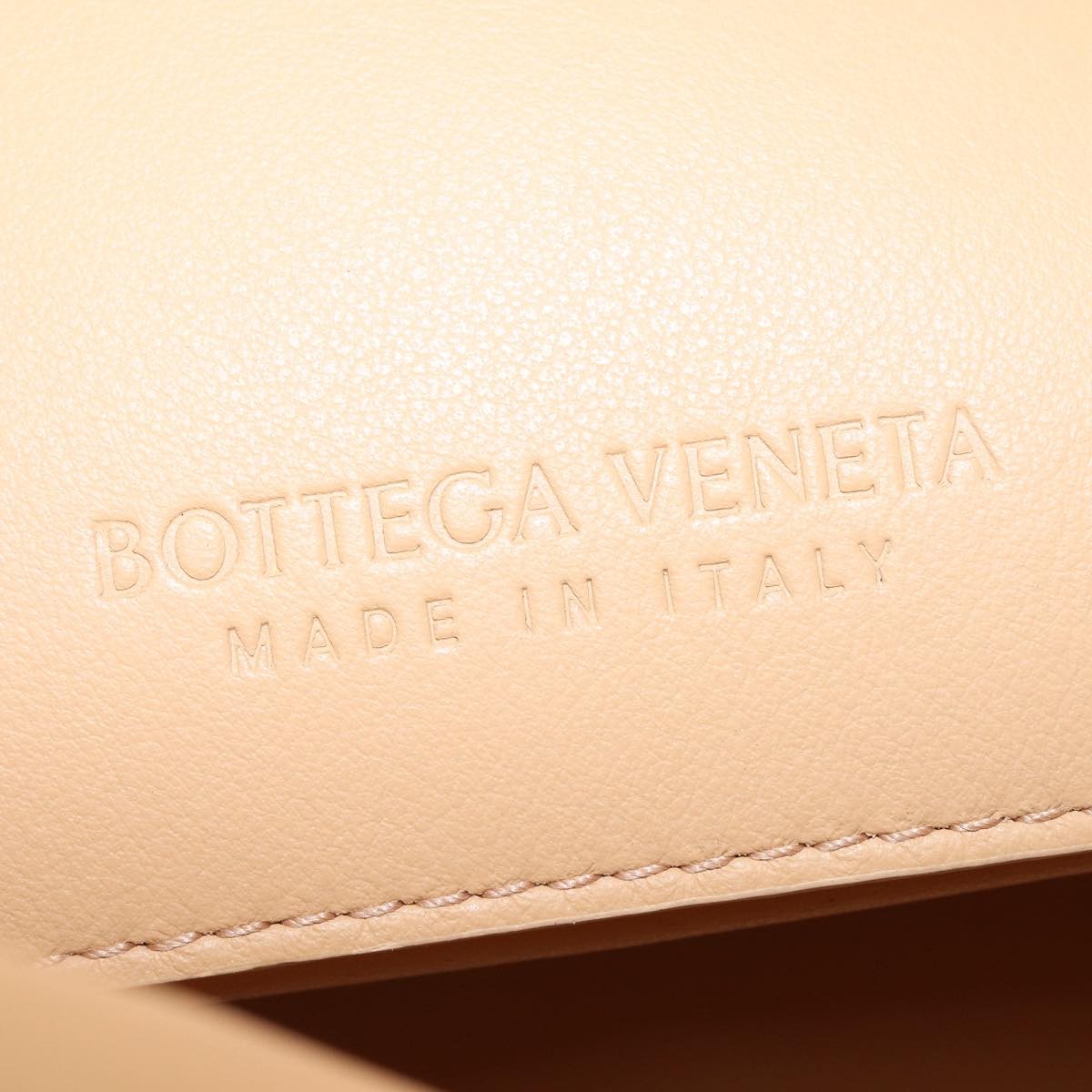 Bottega Veneta Beak Tote Bag Leather, BEIGE, LEATHER, Tote bag