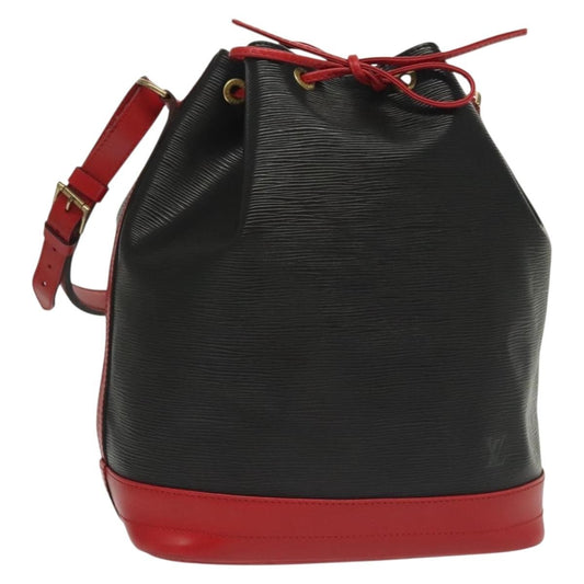 Louis Vuitton Noe Handbag Epi Leather, BLACK, LEATHER, Handbag