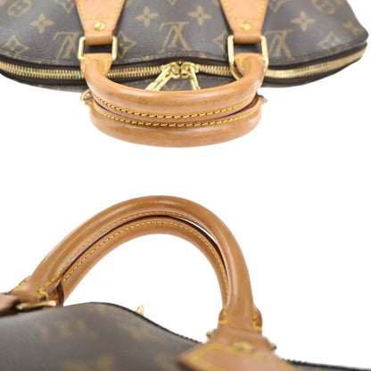 Louis Vuitton Alma Handbag Monogram Canvas, BROWN, CANVAS, Handbag
