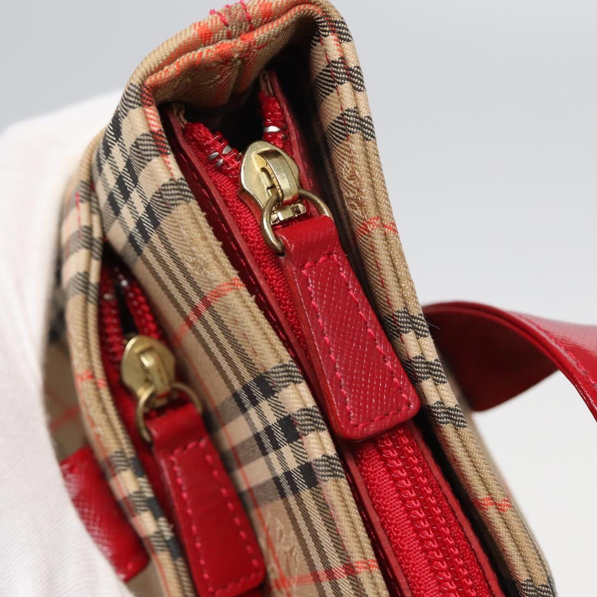 Burberry Nova Check Tote canvas check pattern, BEIGE, CANVAS, Tote bag