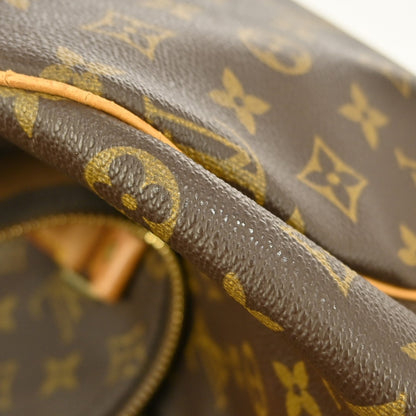 Louis Vuitton Keepall Bag Monogram Canvas, BROWN, CANVAS, Travel bag