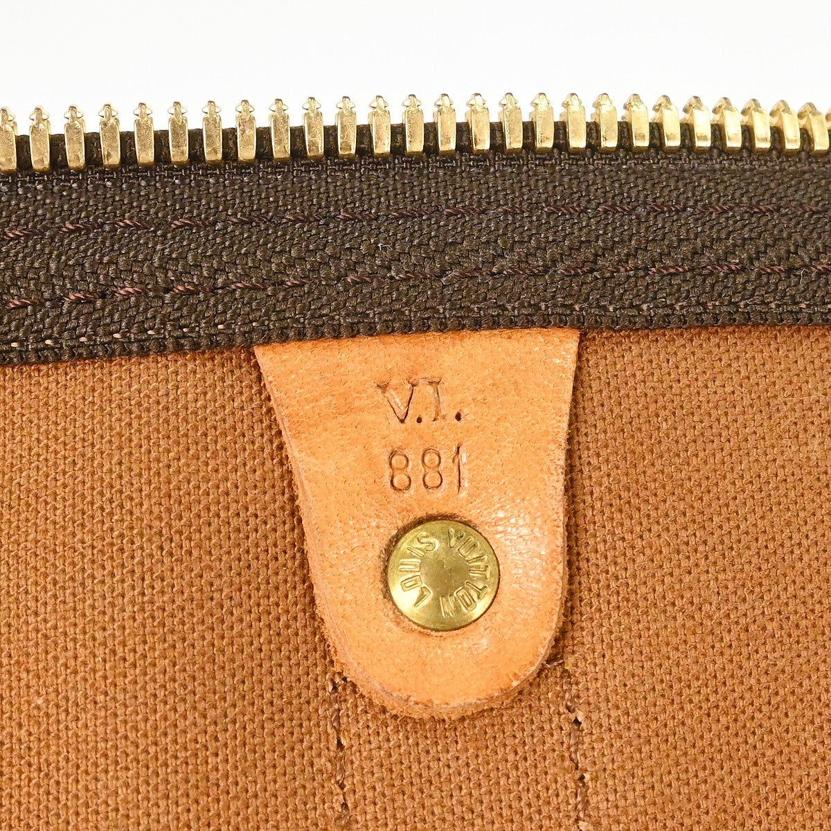 Louis Vuitton Keepall Bag Monogram Canvas, Brown, Canvas, Travel Bag