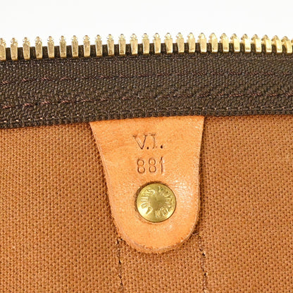 Louis Vuitton Keepall Bag Monogram Canvas, Brown, Canvas, Travel Bag