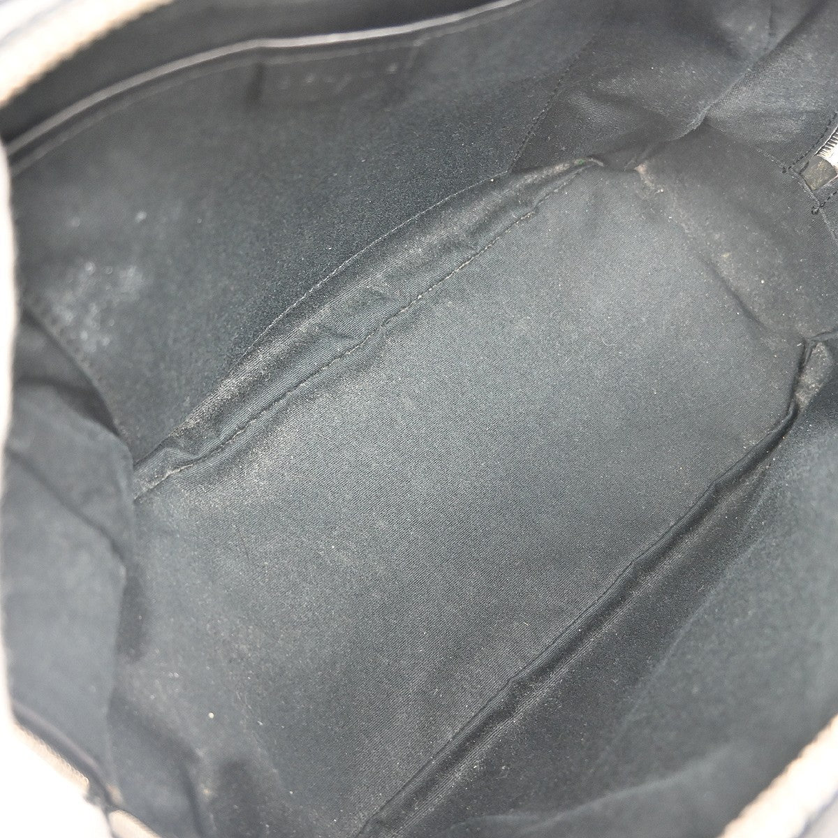 Celine C Macadam Handbag Suede, BLACK, SUEDE, Handbag