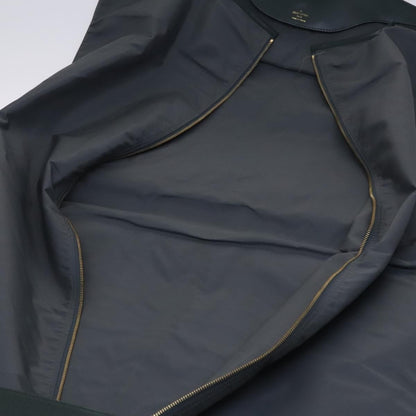 Louis Vuitton Garment Cover Taiga Leather, GREEN, LEATHER, Travel bag