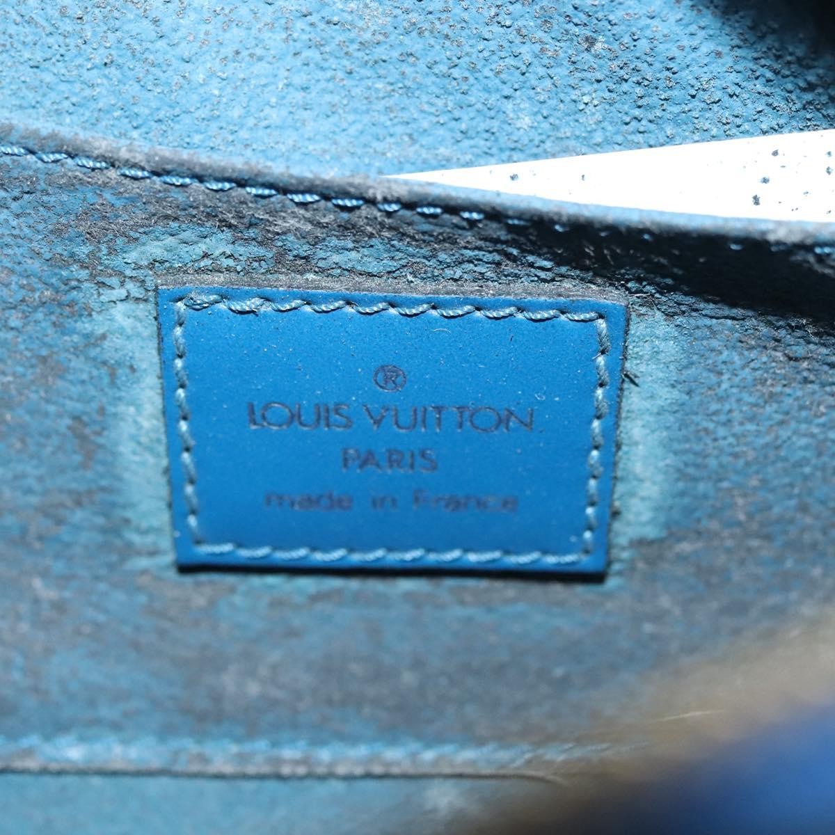 Louis Vuitton Zip Organizer Wallet Epi Leather, BLUE, EPI_LEATHER, Wallets