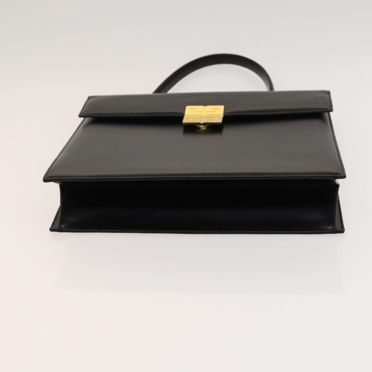 Givenchy Vintage 4G handbag Leather, BLACK, LEATHER, Handbag