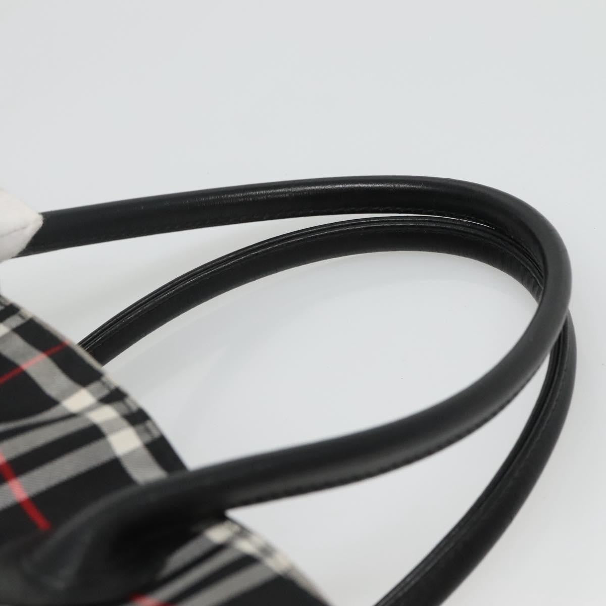 Burberry Nova Check Tote Nylon, BLACK, NYLON, Tote bag