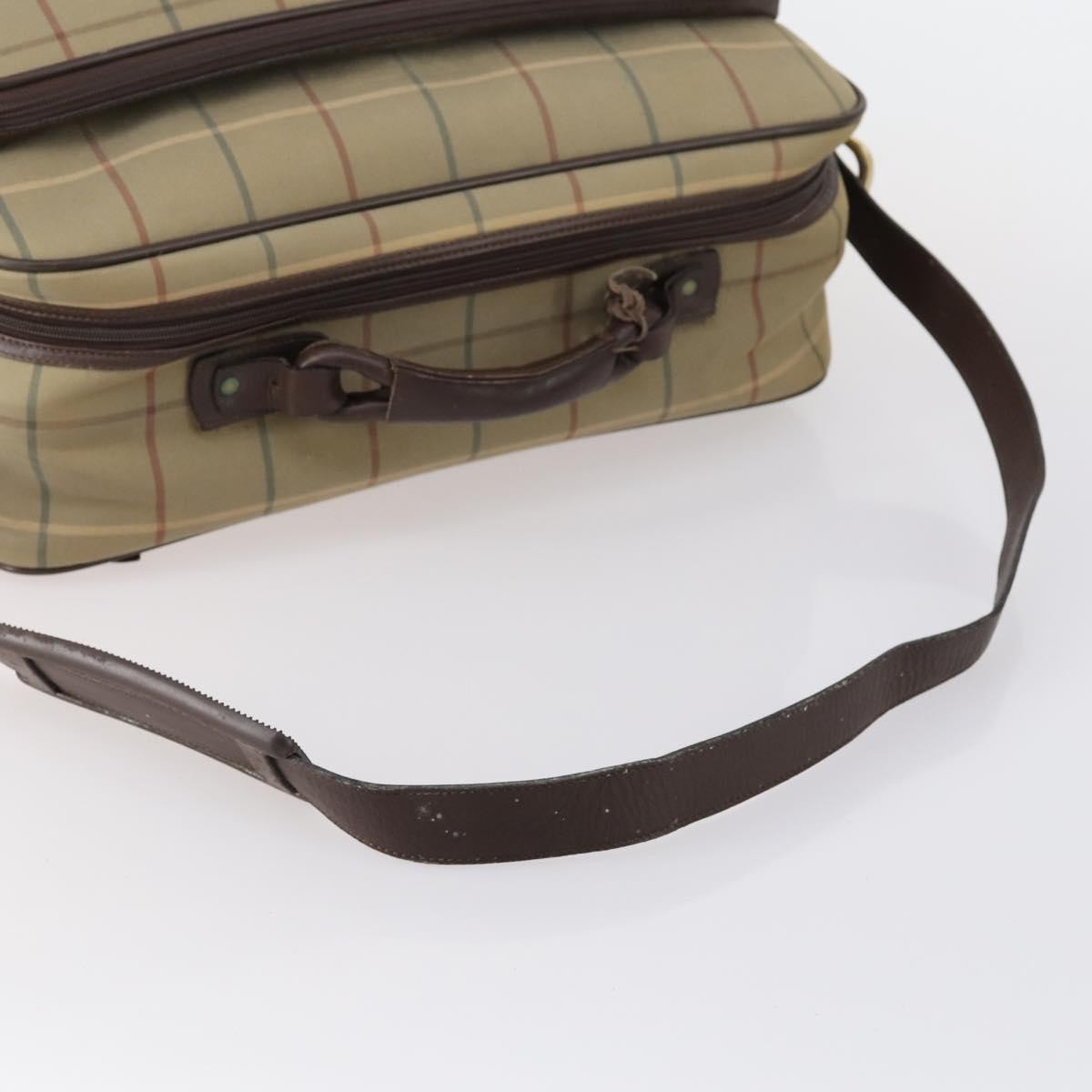 Burberry Nova check boston bag Canvas, BEIGE, CANVAS, Travel bag