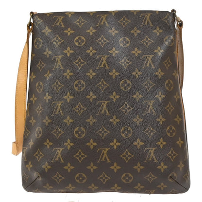 Louis Vuitton Musette Salsa Handbag Monogram Canvas, Brown, Canvas, Shoulder Bag