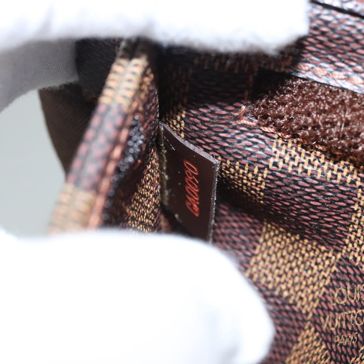 Louis Vuitton Geronimos Waist Bag Damier, BROWN, CANVAS, Shoulder bag