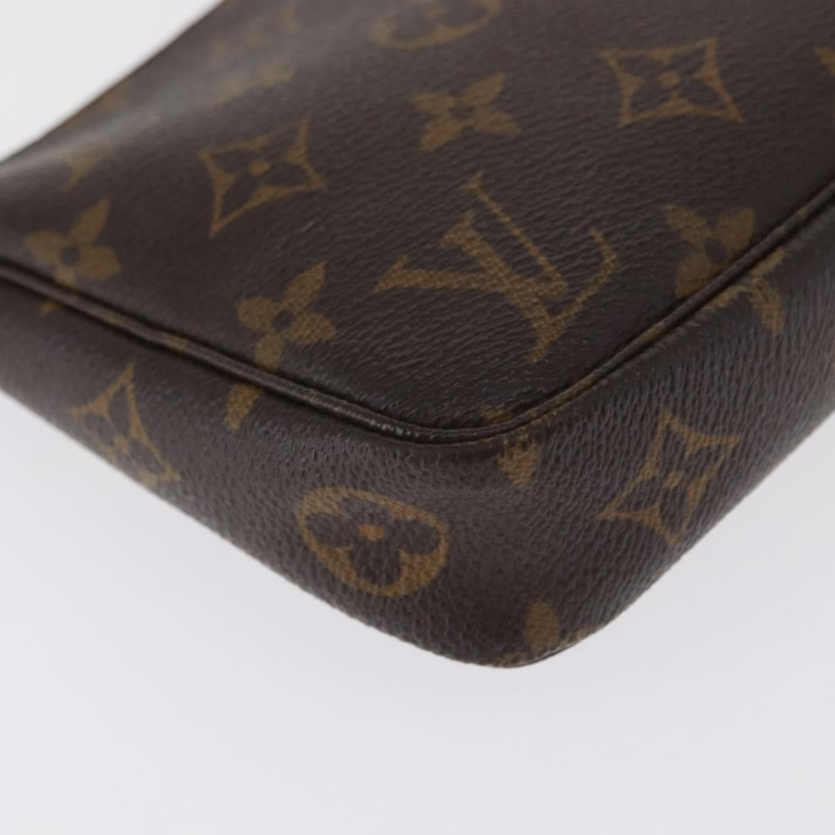 Louis Vuitton Pochette Accessoires NM Monogram Canvas, BROWN, CANVAS, Clutche & pouche