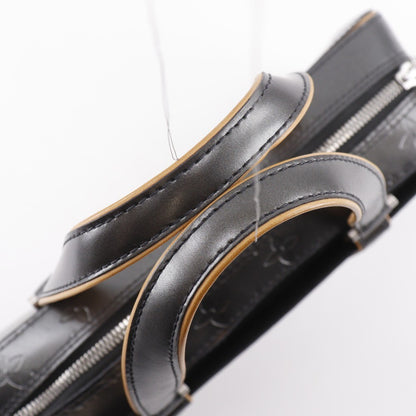 Louis Vuitton Mat Shelton Handbag Monogram Vernis, BLACK, CANVAS, Handbag