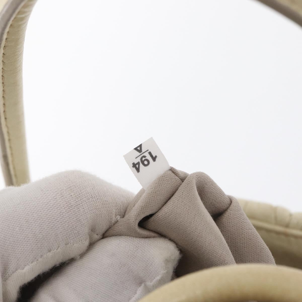 Miu Miu Vintage Tote bag Leather, BEIGE, LEATHER, Tote bag