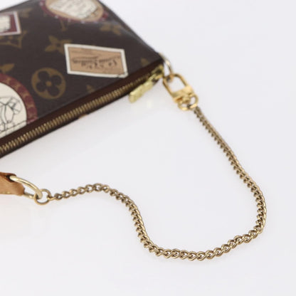 Louis Vuitton Mini pochette accessoire Limited edition Monogram canvas, BROWN, CANVAS, Accessory
