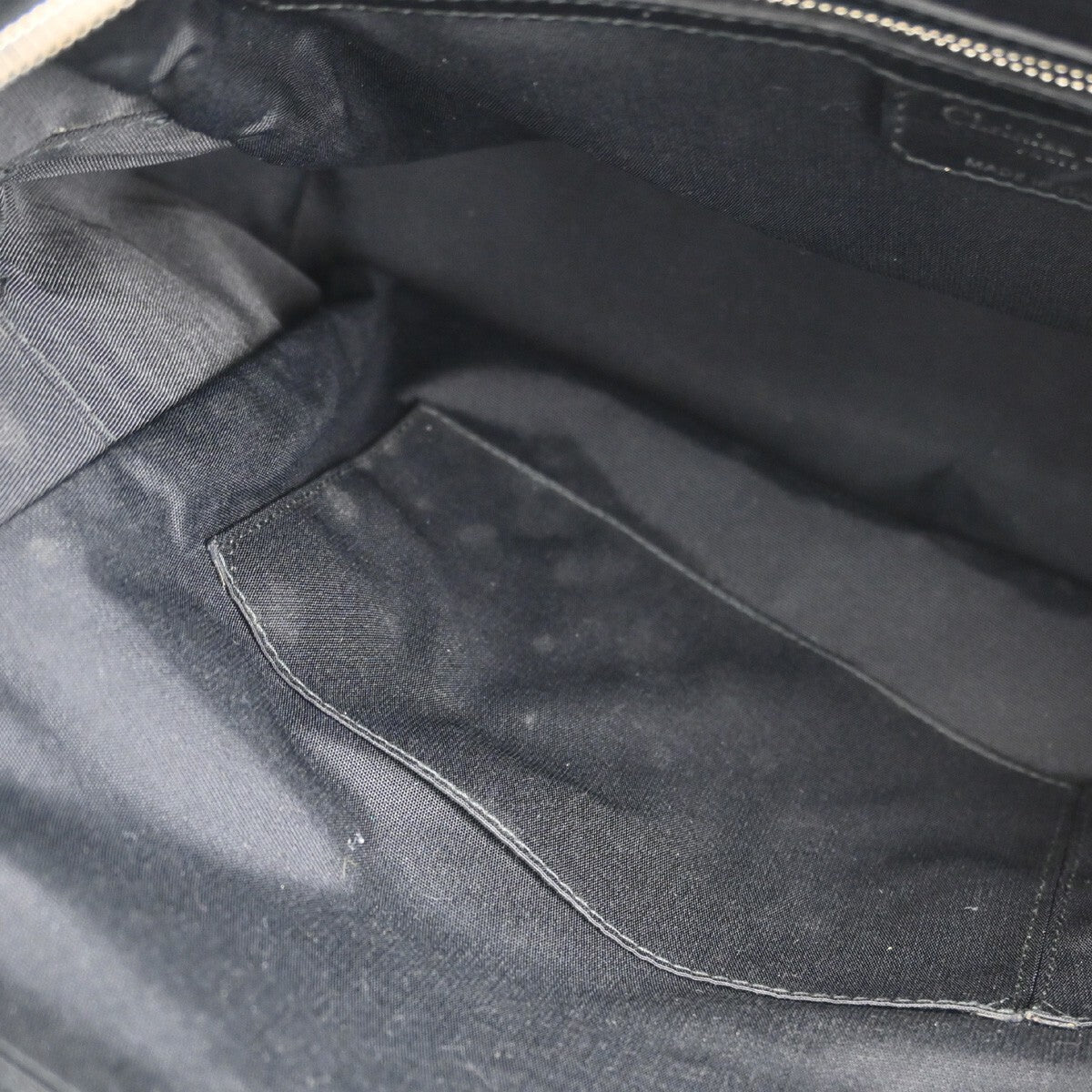 Christian Dior Karenina Tote Lambskin, BLACK, LEATHER, Tote bag
