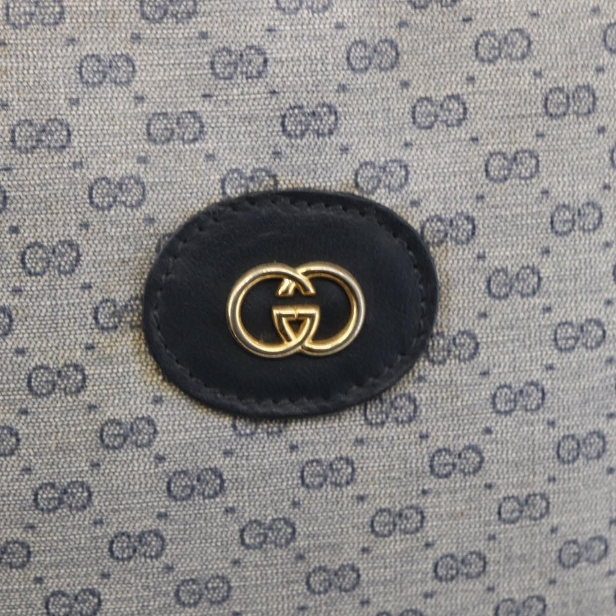 Gucci Micro GG supreme shoulder bag GG canvas, NAVY, CANVAS, Shoulder bag