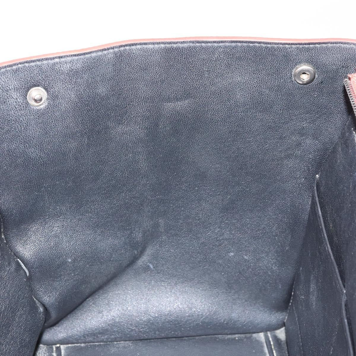 Celine Trapeze Bag Leather with Suede, Orange, Leather, Handbag