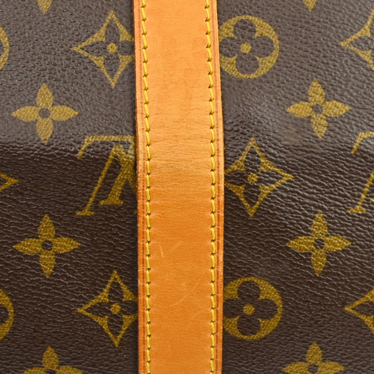 Louis Vuitton Keepall Bag Monogram Canvas, Brown, Canvas, Travel Bag