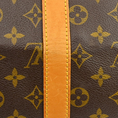 Louis Vuitton Keepall Bag Monogram Canvas, Brown, Canvas, Travel Bag