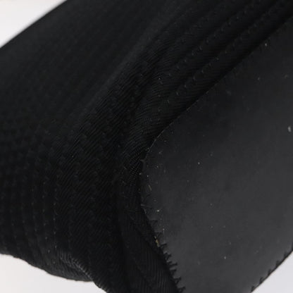 Gucci Vintage Bamboo Handle Tote Nylon, BLACK, NYLON, Tote bag